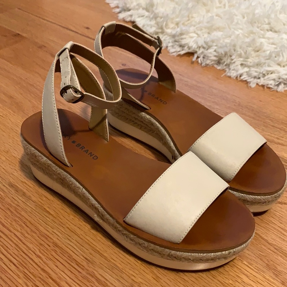 Lucky Brand Platform Sandals